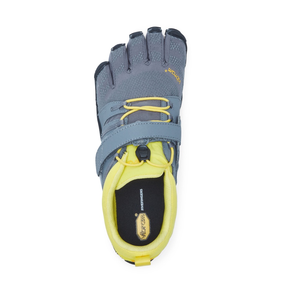 Vibram V-train 2.0 Damen Grau-gelb-schwarz